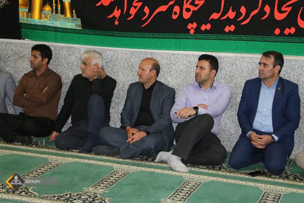 مراسم عزاداری سرور و سالار شهیدان حضرت امام حسین (ع) در دهه اول محرم ( ستاد و مناطق عملیاتی) 7