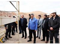 بازدید مدیر عامل نفت مرکزی از منطقه عملیاتی سراجه قم 5