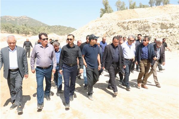 بازدید از پروژه توسعه میدان گازی مختار یاسوج واقع در استان کهکیلویه و بویر احمد 4