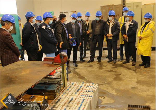 بازدید مدیر عامل شرکت نفت مناطق مرکزی ایران - منطقه نار و کنگان 11