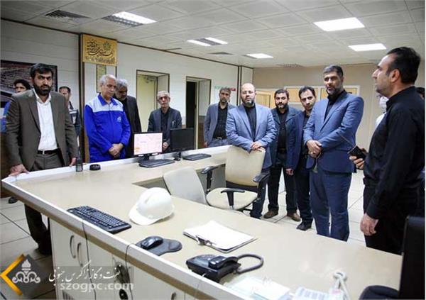 بازدید رئیس حراست شرکت ملی نفت ایران از منطقه عملیاتی سراجه قم 4