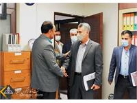 بازدید مدیرعامل شرکت نفت مناطق مرکزی ایران از ستاد شرکت بهره برداری نفت و گاز شرق 7