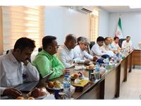 بازدید مدیر عامل شرکت نفت مناطق مرکزی ایران از ایستگاه تقویت فشار وراوی 20