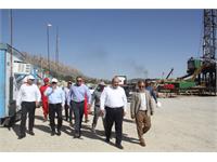 بازدید مدیرعامل نفت‌ مناطق مرکزی ایران از میدان‌های گازی باباقیر و بانکول 5