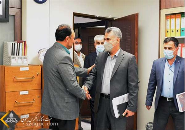 بازدید مدیرعامل شرکت نفت مناطق مرکزی ایران از ستاد شرکت بهره برداری نفت و گاز شرق 7