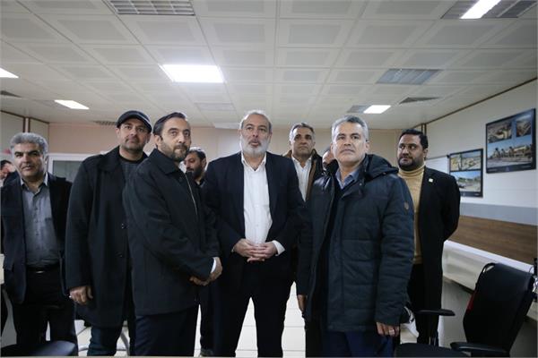 بازدید مدیر عامل شرکت نفت مناطق مرکزی از منطقه عملیاتی سراجه قم 7