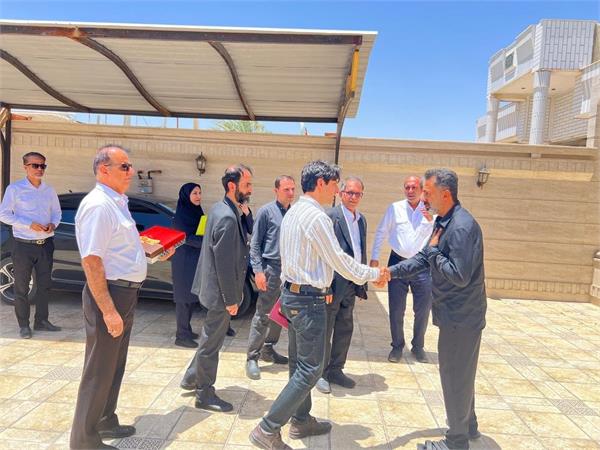 بازدید رئیس روابط کار و مددکاری شرکت ملی نفت ایران از منطقه عملیاتی پارسیان 2