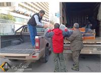 توزیع اقلام مورد نیاز زلزله زدگان خوی 6