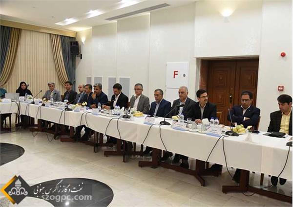 جلسه پیش بینی بهره دهی چاه های شرکت بهره برداری نفت و گاز شرق 3