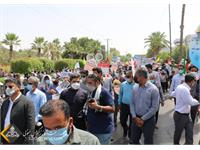 راهپیمایی روز قدس منطقه سرخون 2