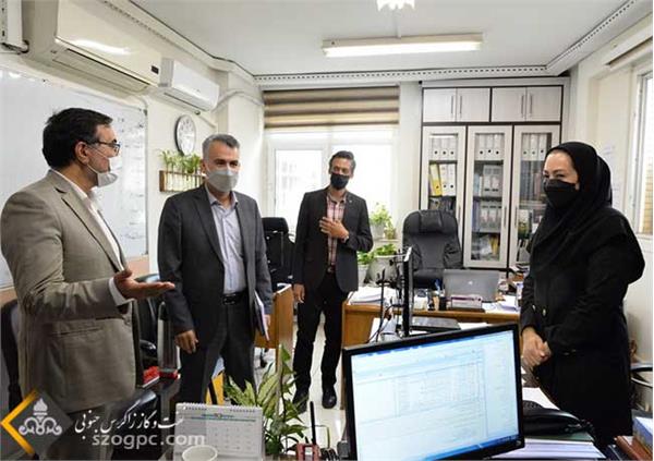 بازدید مدیرعامل شرکت نفت مناطق مرکزی ایران از ستاد شرکت بهره برداری نفت و گاز شرق 3