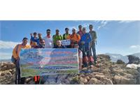 صعود کوهنوردان زاگرس جنوبی به قله "قلم دنا" 5