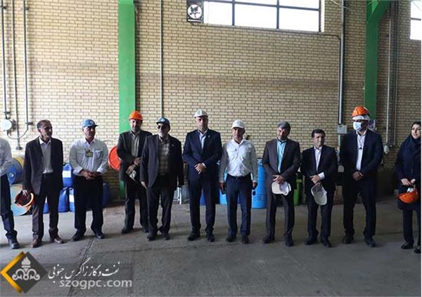 بازدید سرپرست شرکت نفت و گاز زاگرس جنوبی از منطقه عملیاتی سروستان و سعادت آباد 24