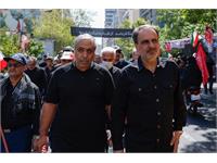 حضور وزیر نفت در مراسم تشییع آقای شهید ایران 4