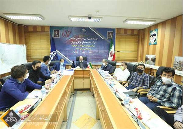 جلسه پیش بینی بهره دهی چاههای شرکت نفت مناطق مرکزی ایران/غرب 3