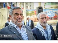 غبارروبی مزار شهدای گمنام وزارت نفت 8