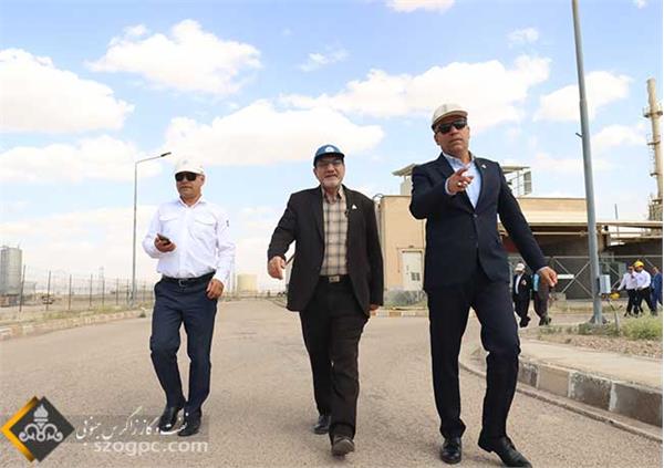 بازدید سرپرست شرکت نفت و گاز زاگرس جنوبی از منطقه عملیاتی سروستان و سعادت آباد 28