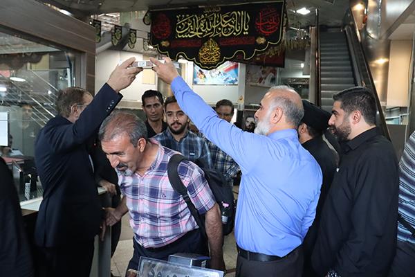 کاروان شرکت بهره برداری نفت و گاز زاگرس جنوبی عازم مراسم پیاده روی اربعین حسینی 11