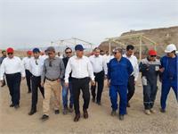 بازدید مدیر عامل نفت مناطق مرکزی ایران از پروژه های احداث ایستگاه تقویت فشار چشمه خوش ، دهلران و نیز میدان دانان 11