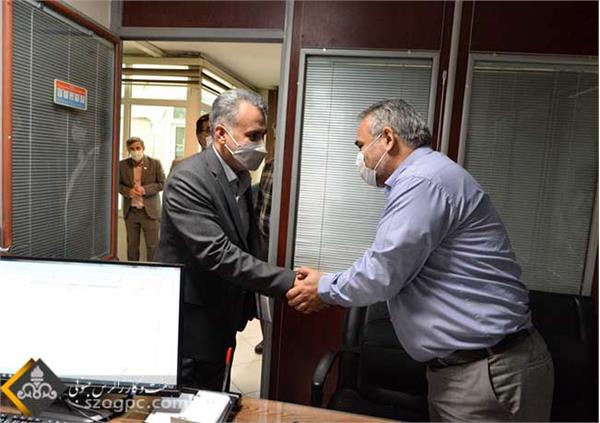 بازدید مدیرعامل شرکت نفت مناطق مرکزی ایران از ستاد شرکت بهره برداری نفت و گاز شرق 5