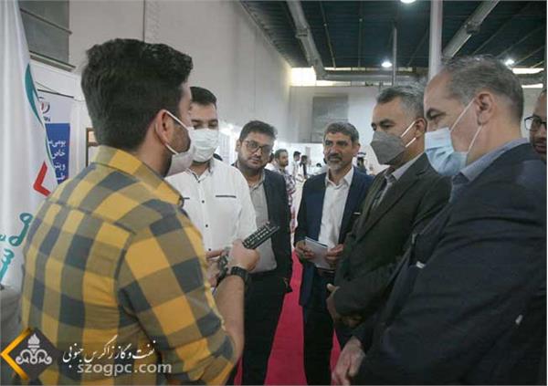 بازدید مدیرعامل نفت مرکزی از بیست‌وششمین نمایشگاه بین‌المللی نفت، گاز، پالایش و پتروشیمی 12