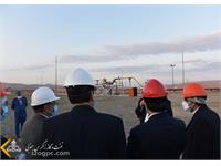 بازدید معاون وزیر نفت در توسعه و مدیریت سرمایه انسانی از منطقه عملیاتی خانگیران 8
