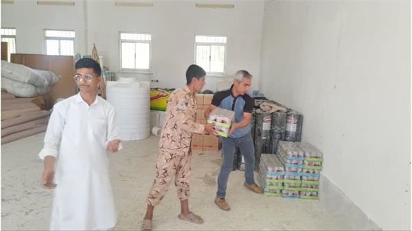 حضور میدانی همکاران شرکت بهره‌برداری نفت و گاز زاگرس جنوبی در مناطق سیل زده استان سیستان و بلوچستان 4