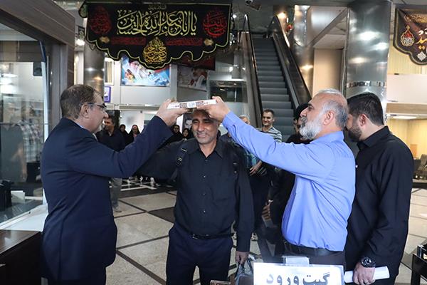 کاروان شرکت بهره برداری نفت و گاز زاگرس جنوبی عازم مراسم پیاده روی اربعین حسینی 9