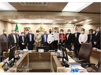 اعطای سردوشی به آتش نشانان نفت و گاز زاگرس جنوبی 2