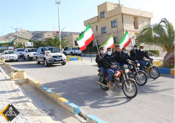 راهپیمایی ۲۲ بهمن ۱۴۰۰ نار و کنگان 4