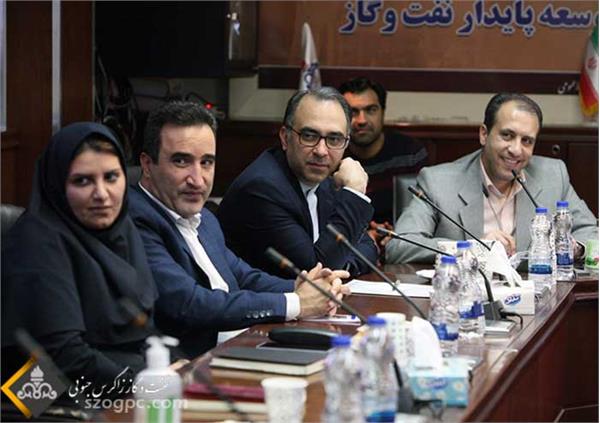 نشست صمیمی مدیرعامل شرکت نفت مناطق مرکزی ایران با کارکنان اداره بازرسی و حفاظت فنی 11