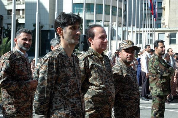 صبحگاه مشترک بسیجیان صنعت نفت 5