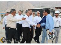 بازدید دوره ای مهندس مهدی حیدری از منطقه عملیاتی پارسیان 1