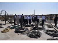 بازدید از طرح توسعه میدان توس مدیر عامل شرکت نفت مناطق مرکزی ایران 10