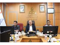 جلسه ای با حضور مدیر عامل و روسای خدمات پشتیبانی مناطق عملیاتی 1