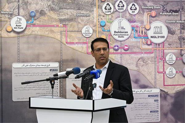 بهره‌برداری از طرح جمع‌آوری گازهای مشعل ایلام 11
