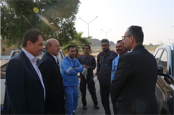 بازدید مدیر عامل از منطقه سرخون آذر 1403 2