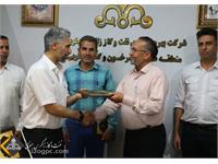 کارگران نمونه منطقه عملیاتی سرخون و گشوی جنوبی 3