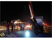 نشتی تانکر سوخت سروستان