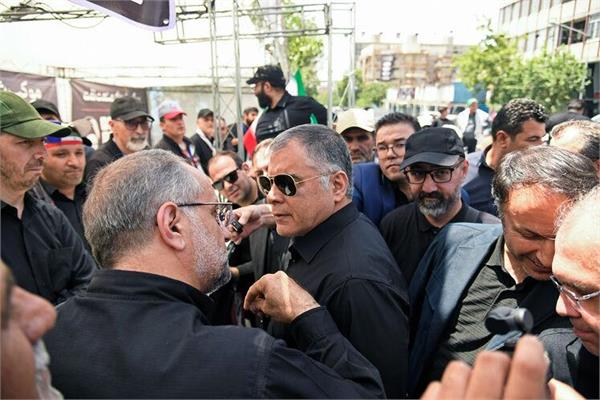 حضور وزیر نفت در موکب شهدای نفت 8
