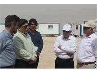 بازدید مدیرعامل نفت مرکزی از پروژه توسعه میدان گازی دی 6