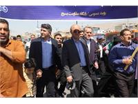 حضور کارکنان شرکت بهره‌برداری نفت و گاز زاگرس جنوبی در راهپیمایی روز قدس 1404 5