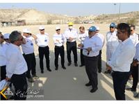 بازدید مدیرعامل شرکت پالایش گاز پارسیان از منطقه عملیاتی پارسیان 4