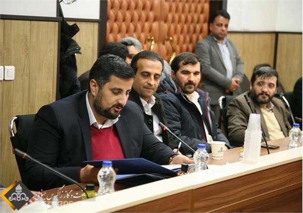 آیین معارفه و تکریم فرمانده جدید پایگاه بسیج حضرت ولیعصر(عج) نفت مناطق مرکزی ایران 5