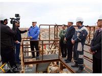 بازدید مدیر عامل نفت مرکزی از منطقه عملیاتی سراجه قم 19