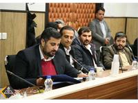 آیین معارفه و تکریم فرمانده جدید پایگاه بسیج حضرت ولیعصر(عج) نفت مناطق مرکزی ایران 5