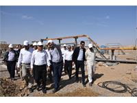 بازدید از طرح توسعه میدان توس مدیر عامل شرکت نفت مناطق مرکزی ایران 9