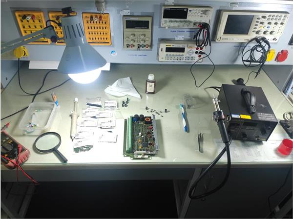 کارت کنترل کننده سیستم سوخت توربین‌های ایستگاه تقویت فشار نار و کنگان 4