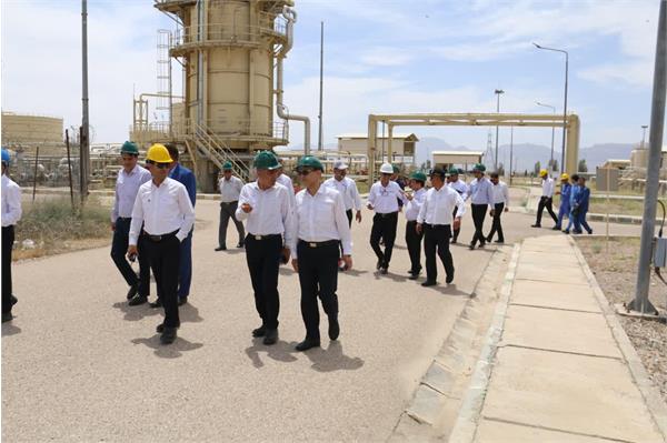 بازدید مدیر عامل از منطقه سروستان 4