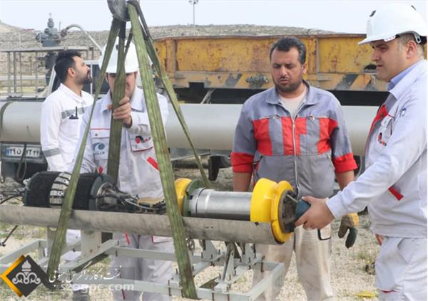 نخستین توپک هوشمند تمام ایرانی در میدان گازی تابناک با موفقیت رانده شد 3